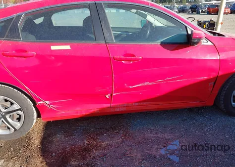 2016 Honda Civic Lx из США, поврежденный, VIN 2HGFC2F5XGH540138